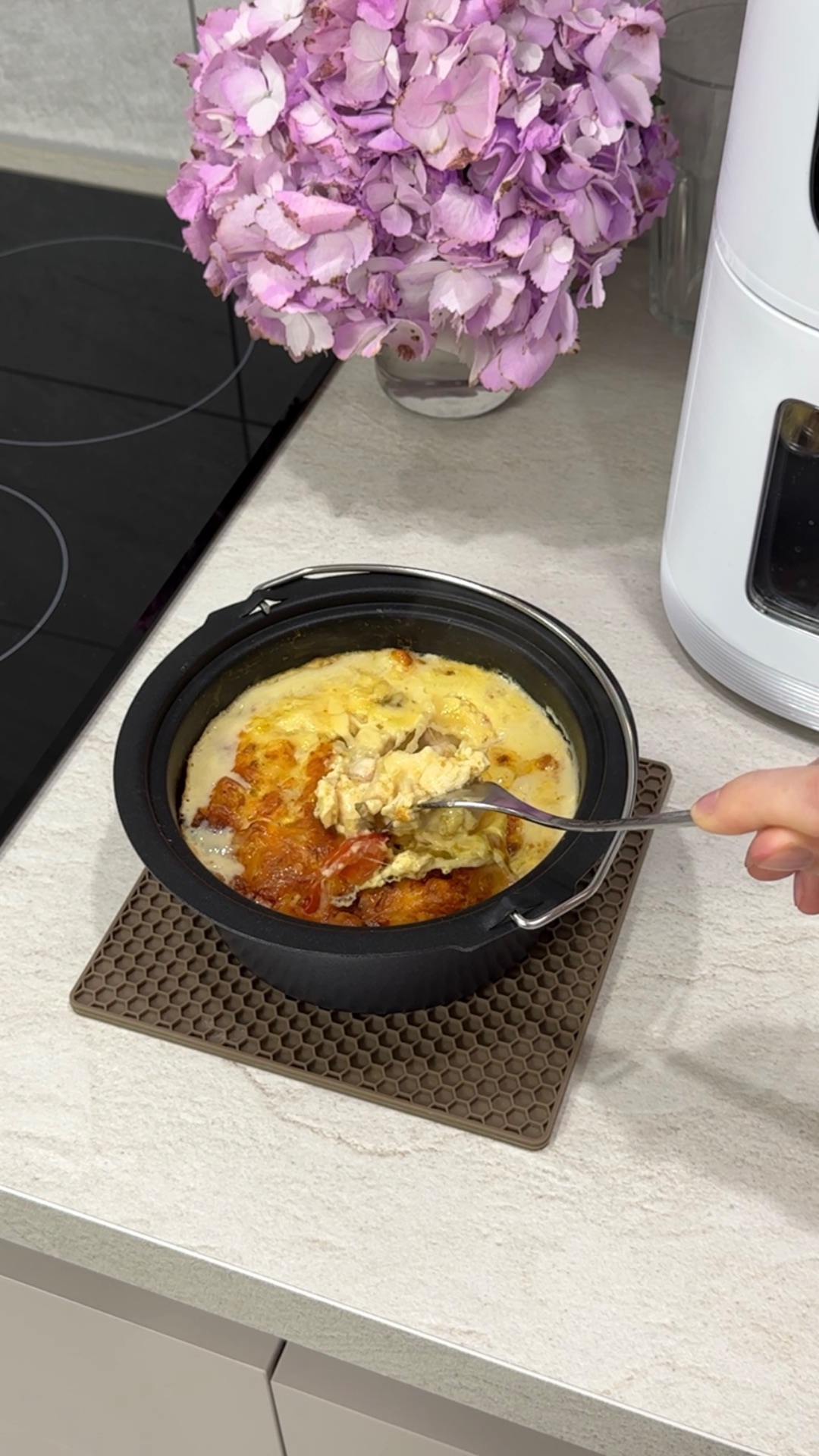 Вкусный белковый ужин