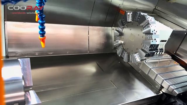 KT300-1000 COORAY Токарный станок с ЧПУ с турретом и 10-дюймовым патроном Ход 1 м -