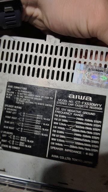 Aiwa Ct-fx530m