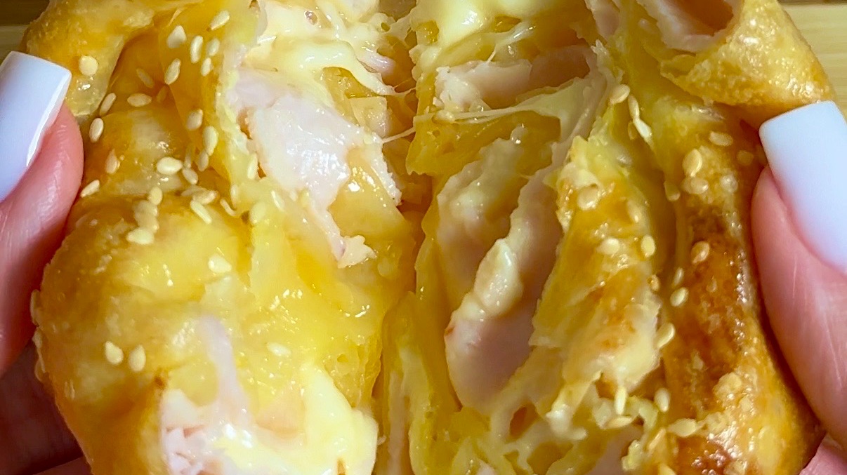 Улитка с ветчиной и сыром 🔥