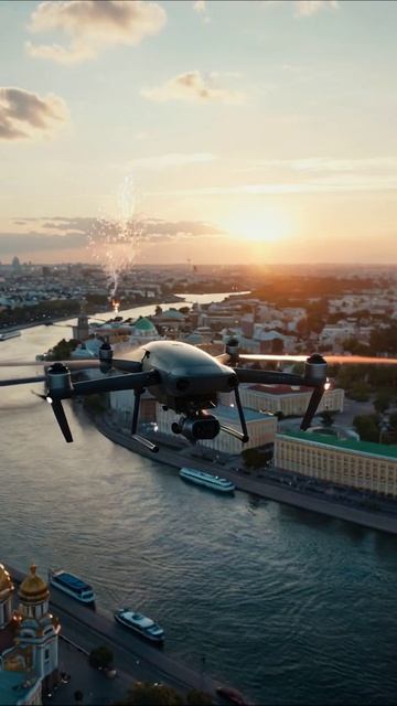 Летящие в бездну: мечты остались позади #дрон #город #утрата