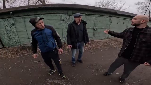 Мужики сожгли гаражи