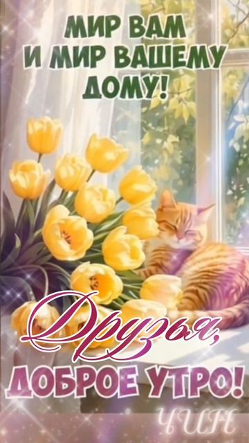 Друзья, доброе утро!