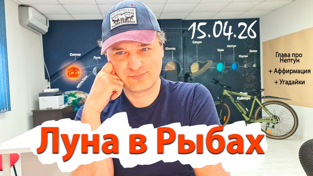 Луна в Рыбах 15.04.26