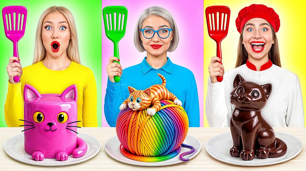 Большая, Средняя или Маленькая Тарелка Челлендж  Смешные Кухонные Моменты