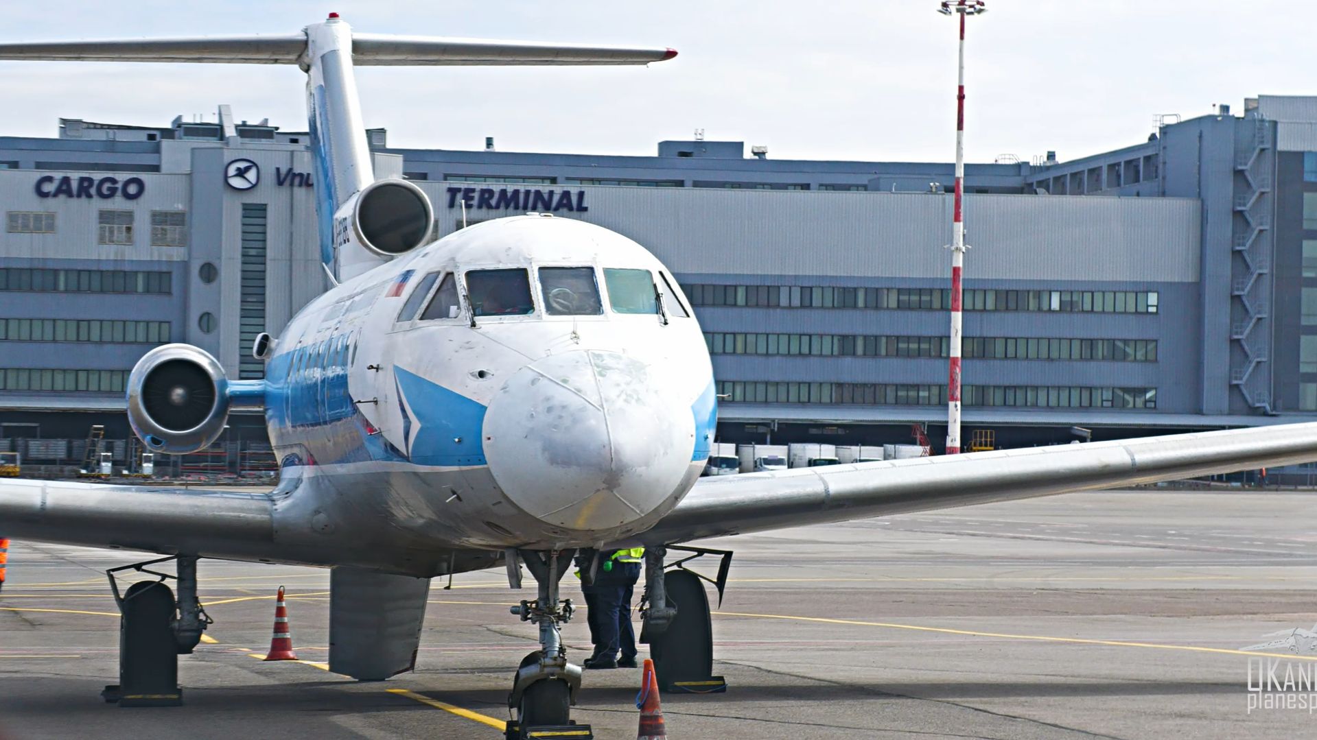 Малыш Як-40 Взлёт-посадка Полёт Москва-Вологда