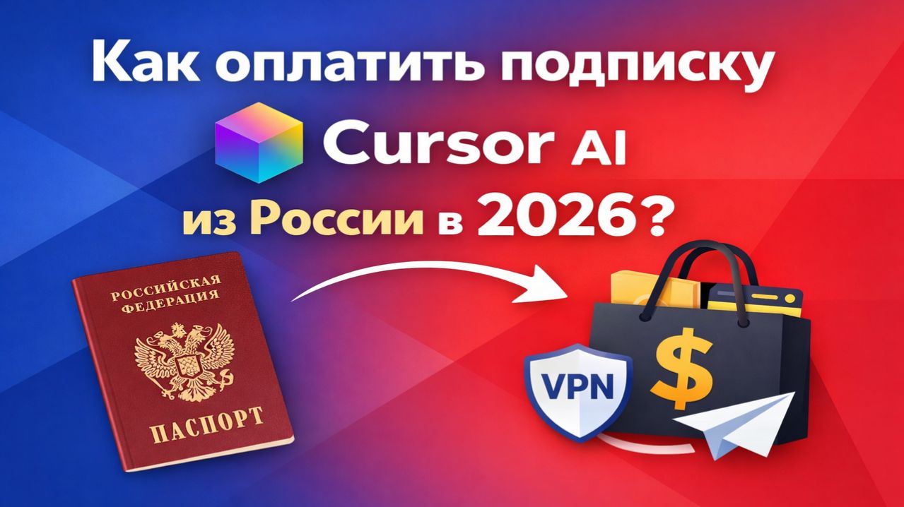 Как оплатить подписку Cursor AI из России в 2026