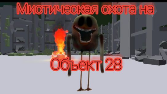 Мистическая охота на объект 28 ( он умеет телепортироваться)