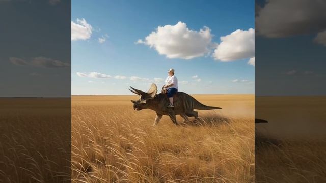 Так сказать, окунулась в Мезозойскую эру 😁 #созданоии