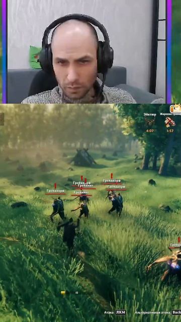 #Shorts Valheim Hardcore соло выживание (первая атака на мой домик )