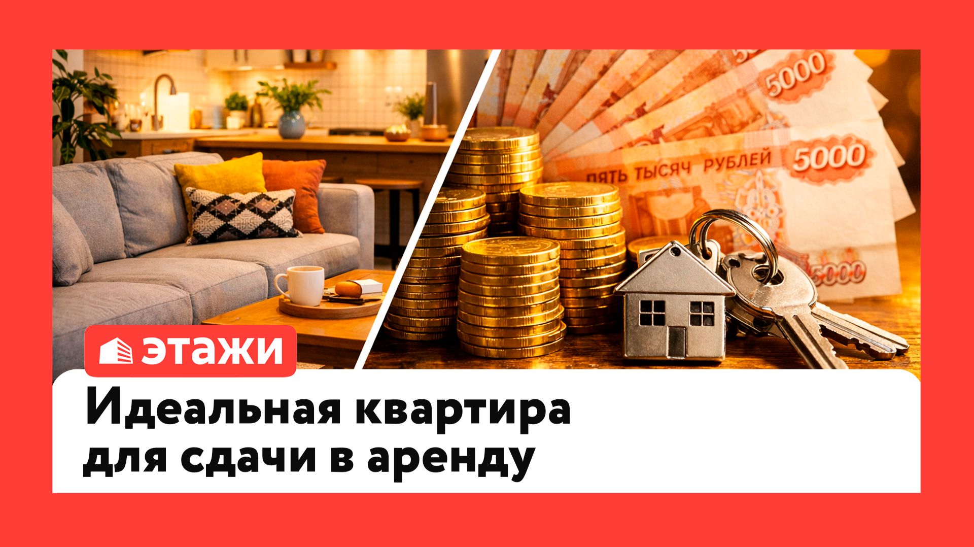 Идеальная квартира для сдачи в аренду