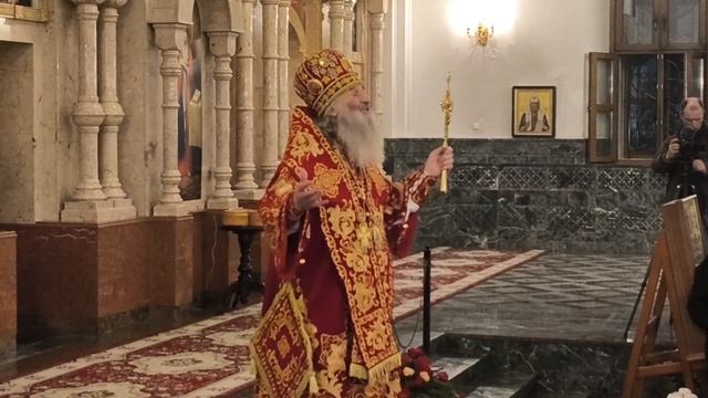 Проповедь митрополита Иоанна в Светлое Христово Воскресенье в Благовещенском соборе г. Йошкар-Олы