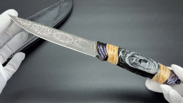 Авторский нож «Шаман» от кузницы Медведь