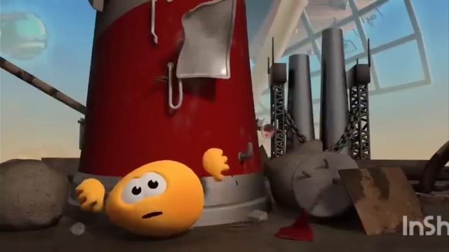 Артемка за мной бежит своими друзьями