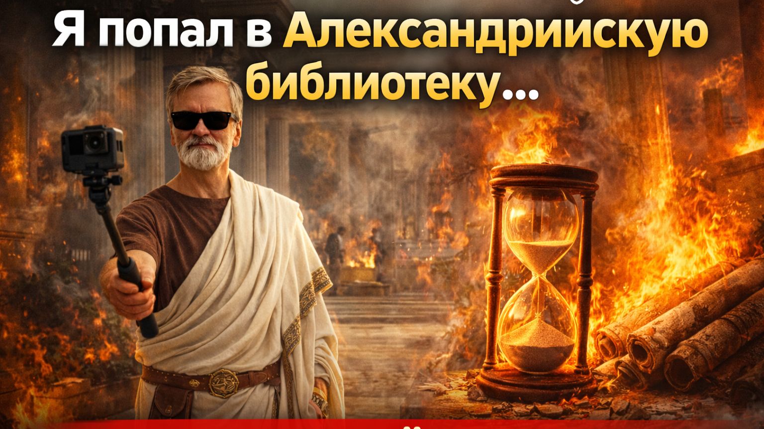 Я попал в Александрийскую библиотеку… за секунду до её исчезновения