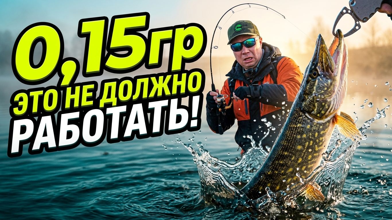 НЕ ТЕМ СПИННИНГОМ… НО ОН СМОГ!