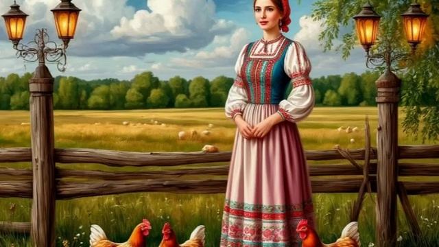 Варвара жарит кур