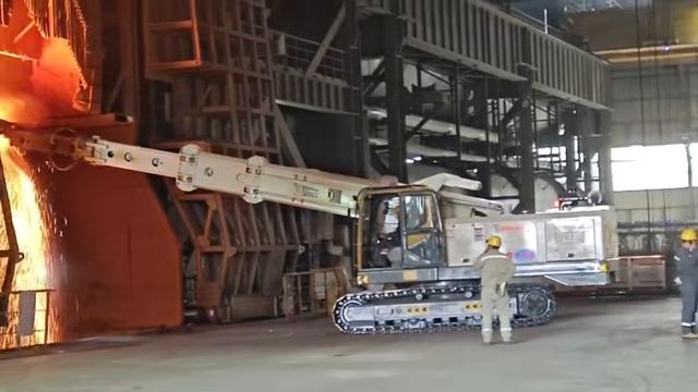 Конвертерная демонтажная машина