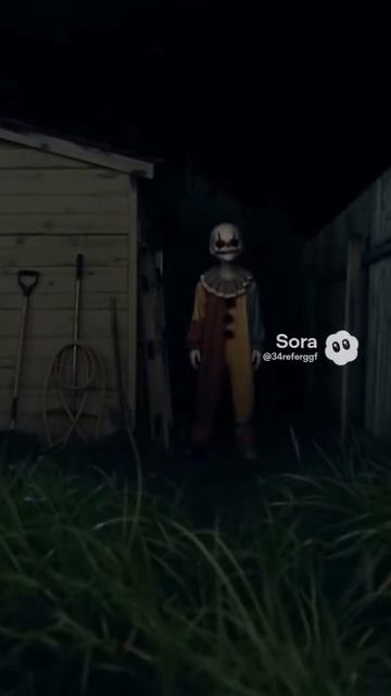 Маленький клоун говорит ПРИВЕТ