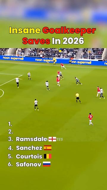 Insane Goalkeeper Saves In 2026