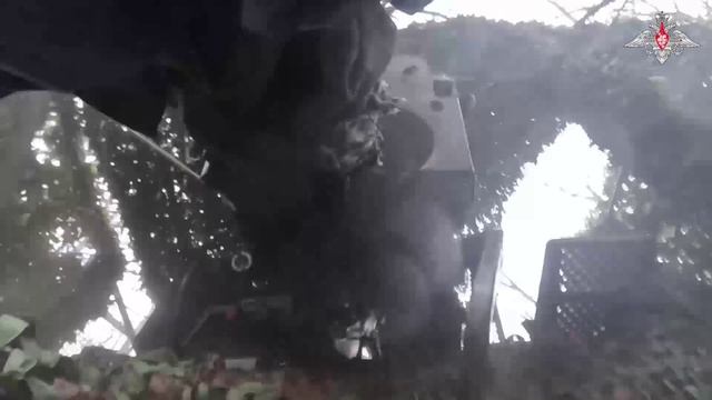 Боевая работа артиллерийских расчетов