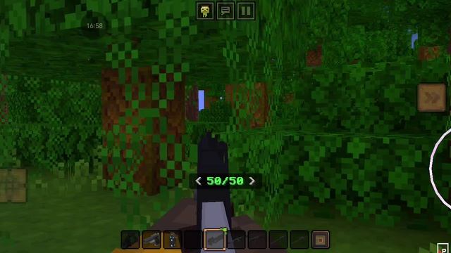 Майнкрафт пистолет #1