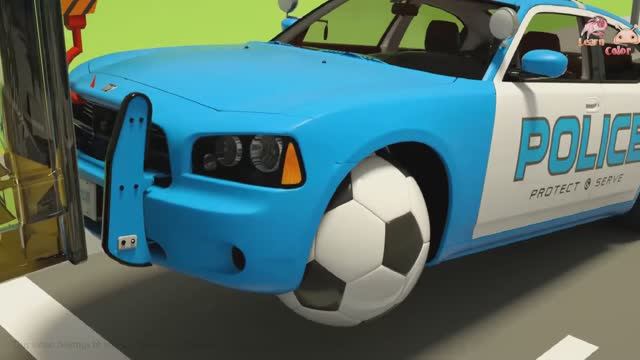 Учим цвета для детей с помощью колеса для эвакуатора — Учим цвета с помощью фруктовых колес