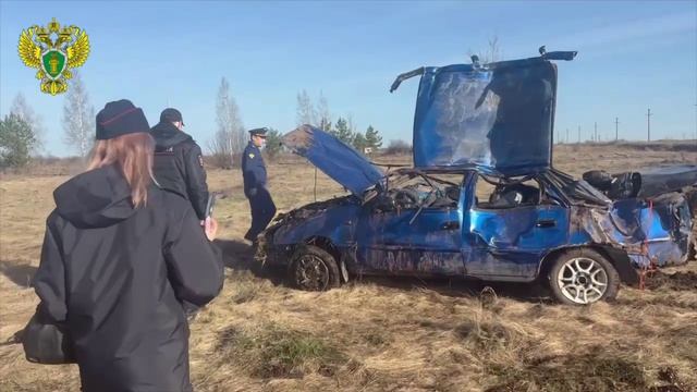 16-летний водитель без прав опрокинул авто в Белебеевском районе Башкирии