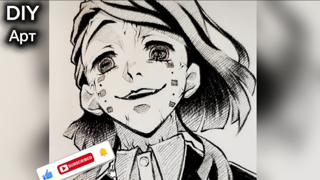 Вот как нарисовать демона карандашом. DIY Арт