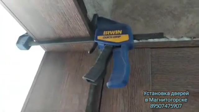 Установка дверей. Кривые стены.