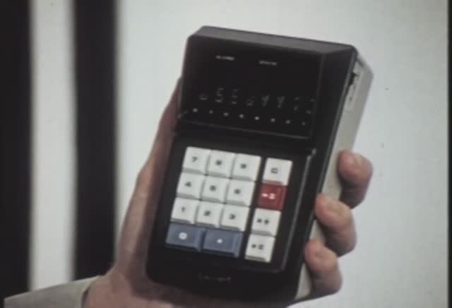 Sharp Calculator Commercial  1970s