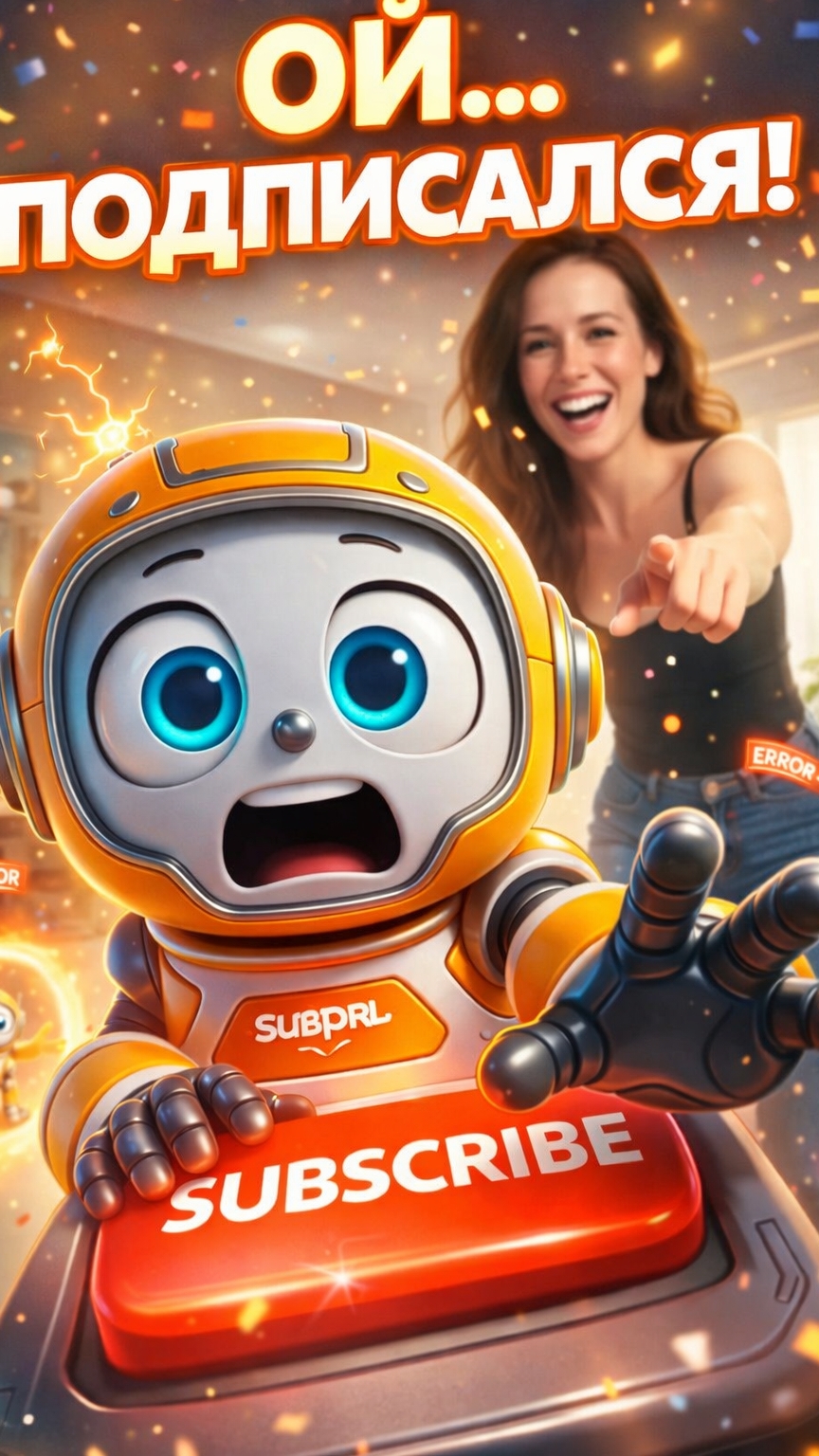 Бип случайно нажал «подписаться» 😂 #бип #Sorts