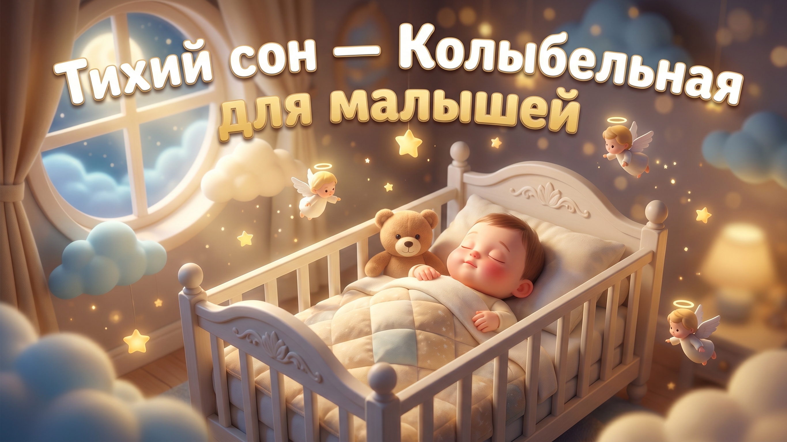 Колыбельная для малышей 👶 Тихий сон — Засыпаем быстро 🌙 Колыбельная песня для новорождённых