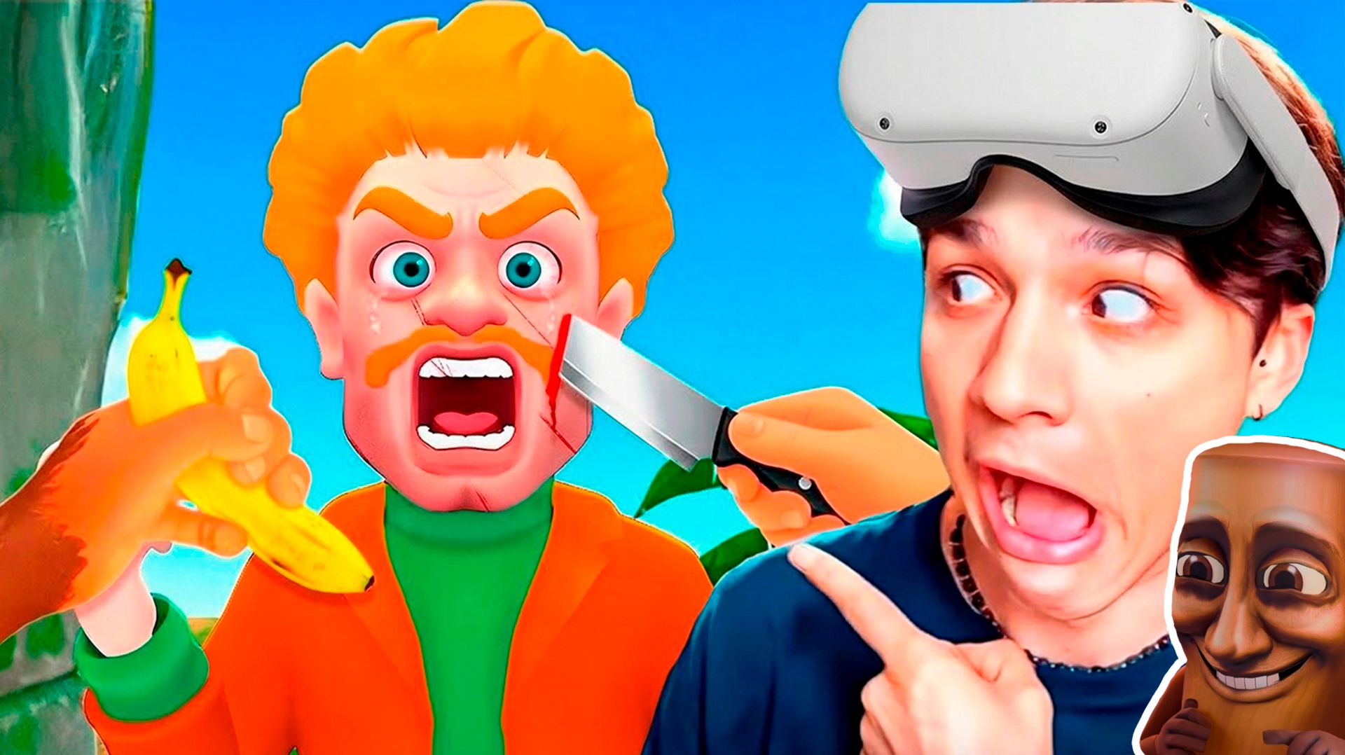 Я СТАЛ ОБЕЗЬЯНОЙ В VR ШЛЕМЕ и ЭТО БЫЛА ОШИБКА 😭🐒