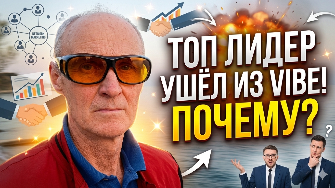 Почему ушёл Топ 1 компании ВАЙБ ?