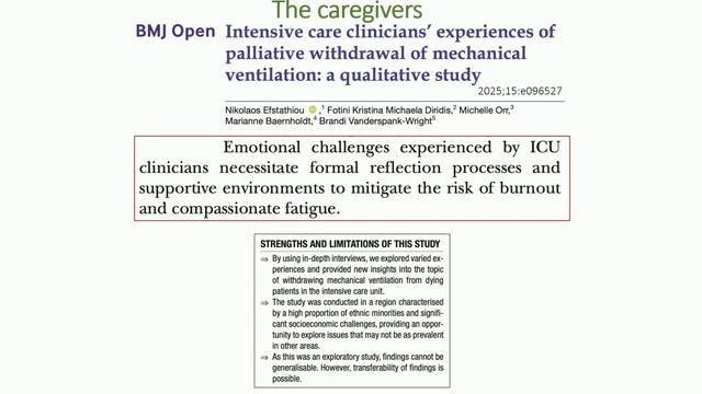End Of Life In The ICU - My 40 Year Experience Michael Quintel 2026