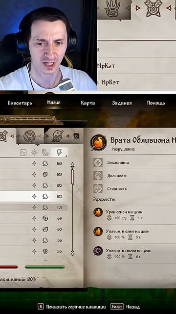 Нарисованный мир в Обливион Ремастер. #mrcatgame #gaming #oblivionremastered #oblivion