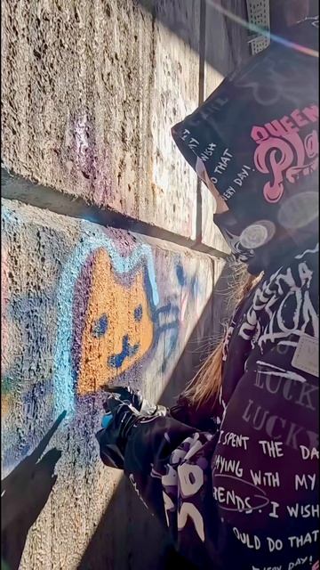 Pocket Rocket 🚀 Рисуем граффити котики
