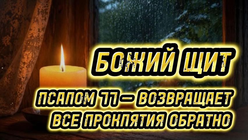 Псалом 77: как вернуть все проклятия врагам и защититься навсегда