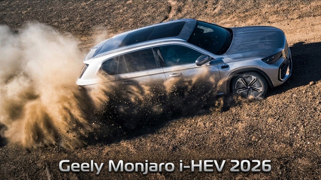 Monjaro первый: Geely новая эра гибридов I-HEV с расходом 2,2 л/100 км!