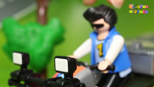 Видео для детей - Игрушечные мультфильмы для детей - Драка на день рождении!