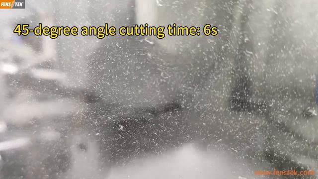 FENSTEK-Режущий и фрезерный обрабатывающий центр с ЧПУ, время обработки (для рамы) #fenstek #чпу