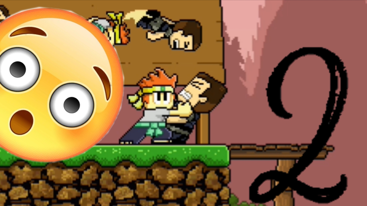 прохождение Dan The Man на джойстике #1- TWOERSCOR