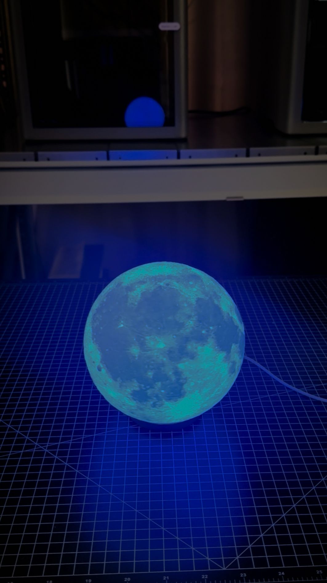 Светильник ночник на 3d принтере Bambulab