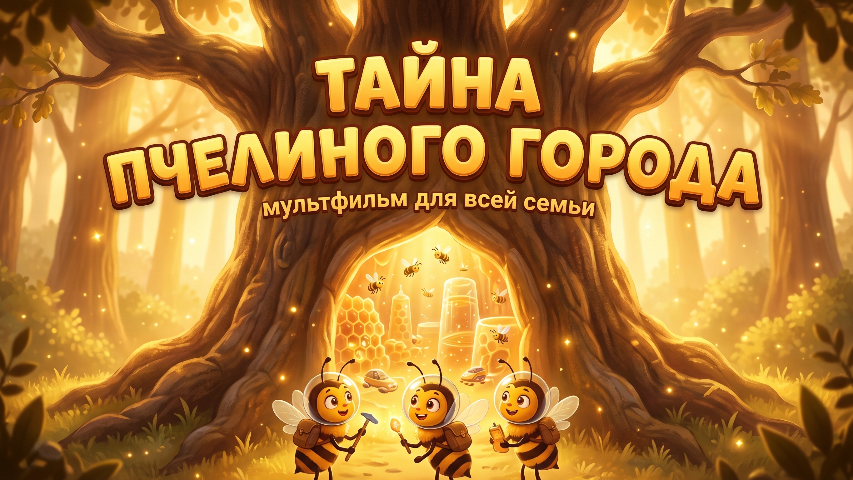 ТАЙНА ПЧЕЛИНОГО ГОРОДА | Мультфильм к 90-летию Союзмультфильма