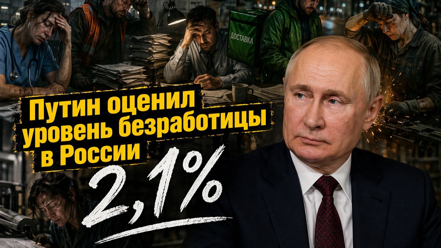 Безработица в России, ответственность за VPN, оценка за поведение в школе - новости за 15 апреля
