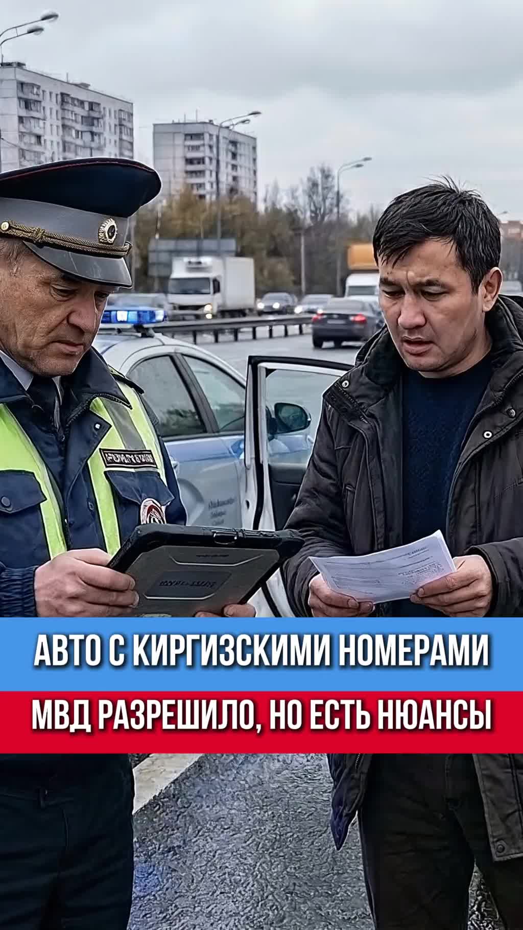 МВД разрешила — но не объяснила три условия.  Если едешь в России на кыргызских номерах и нарушиш...
