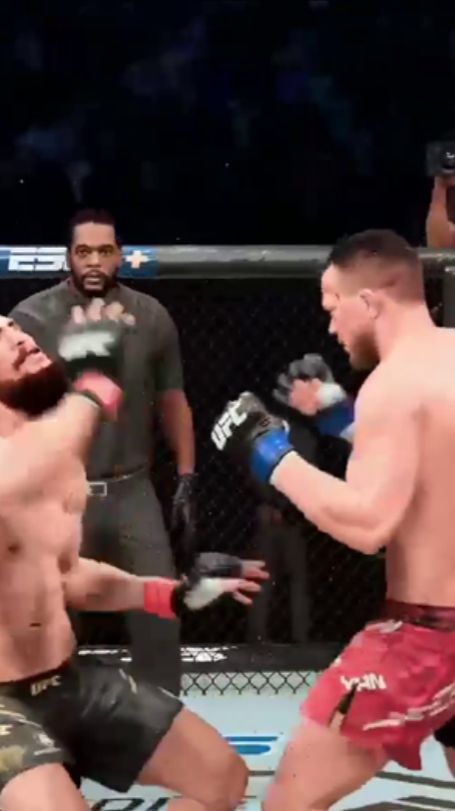 Двалишвили - Ян 2 лучшие моменты моделирования #shorts #мерабдвалишвили #пётрян #двалишвилиян2 #ufc5