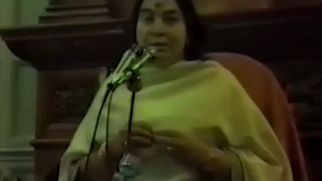 11.05.1982 г. Чувство вины и Любовь Бога. Лекция Шри Матаджи. Лондон. Англия. 1:30:37