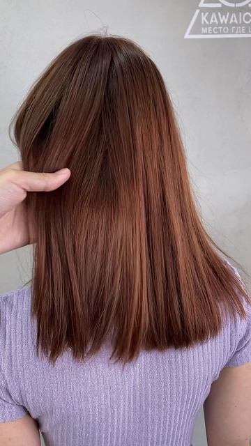 Тонирование волос в натуральный оттенок добавит яркости и внимания к Вашему образу!